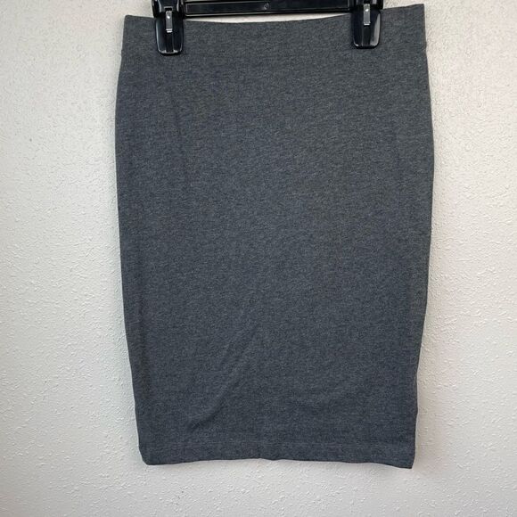 NWT Gap Gray Midi Skirt Size M - Picture 1 of 4